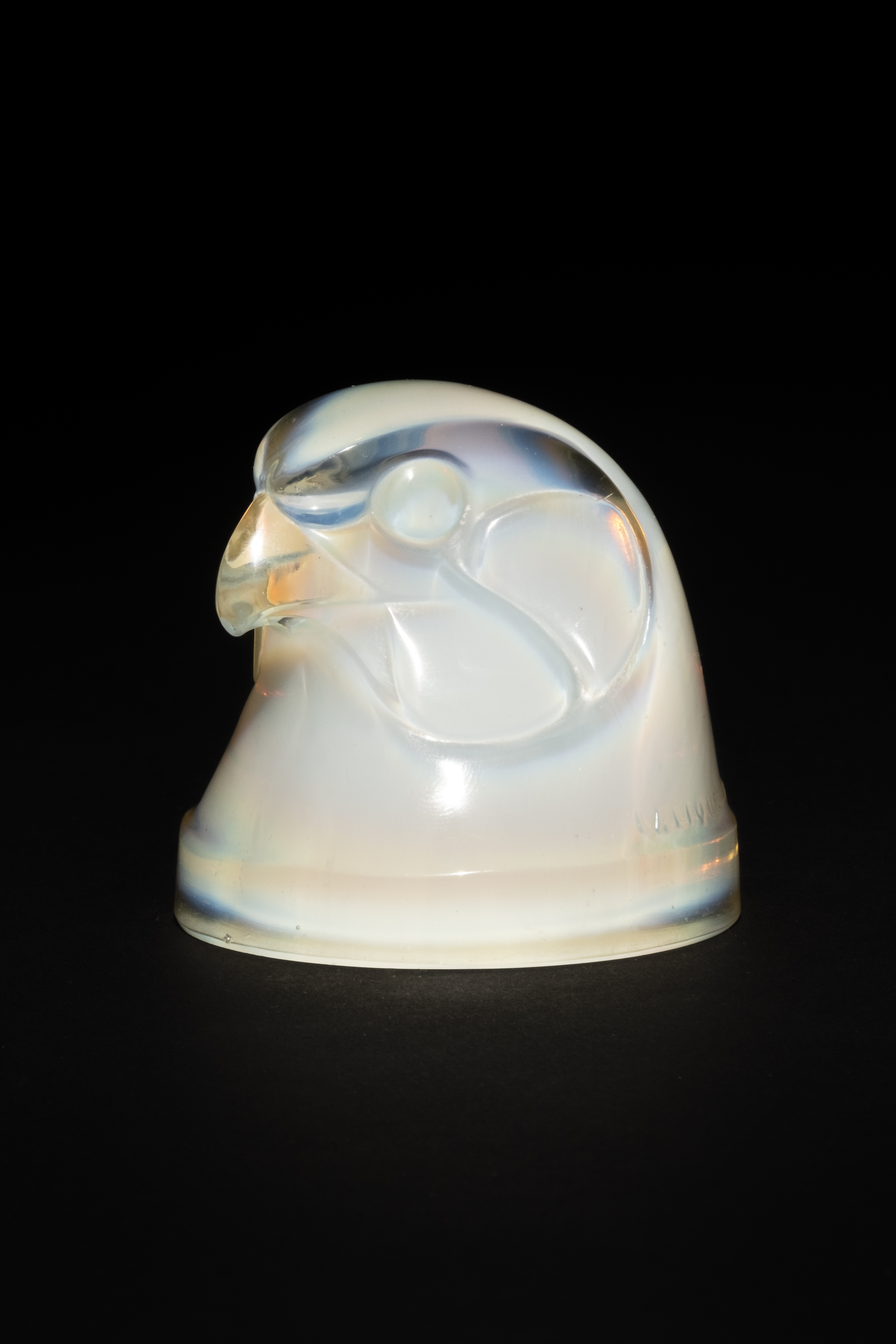 Lalique Tete d'Epervier Car Mascot Opal
